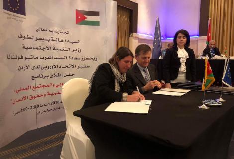  "EU Support to CSOs -Promoting Feminist Leadership to Combat Sexual and Gender Based Violence in Jordan"