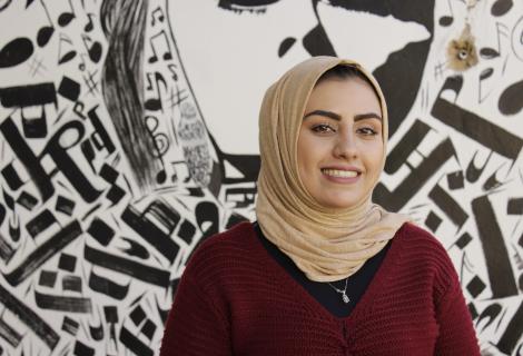 Saba’Khalayleh 25-year-old young women from Zarqa, Jordan