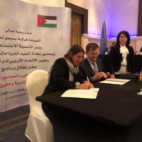 "EU Support to CSOs -Promoting Feminist Leadership to Combat Sexual and Gender Based Violence in Jordan"