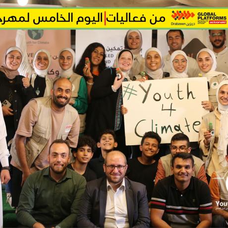 Climate festival group photo