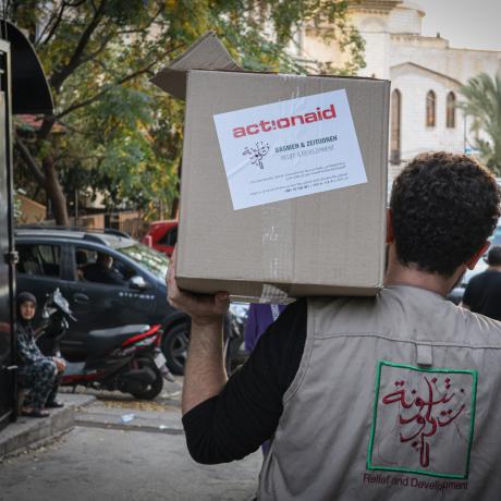 ActionAid’s response to the humanitarian crisis in Lebanon